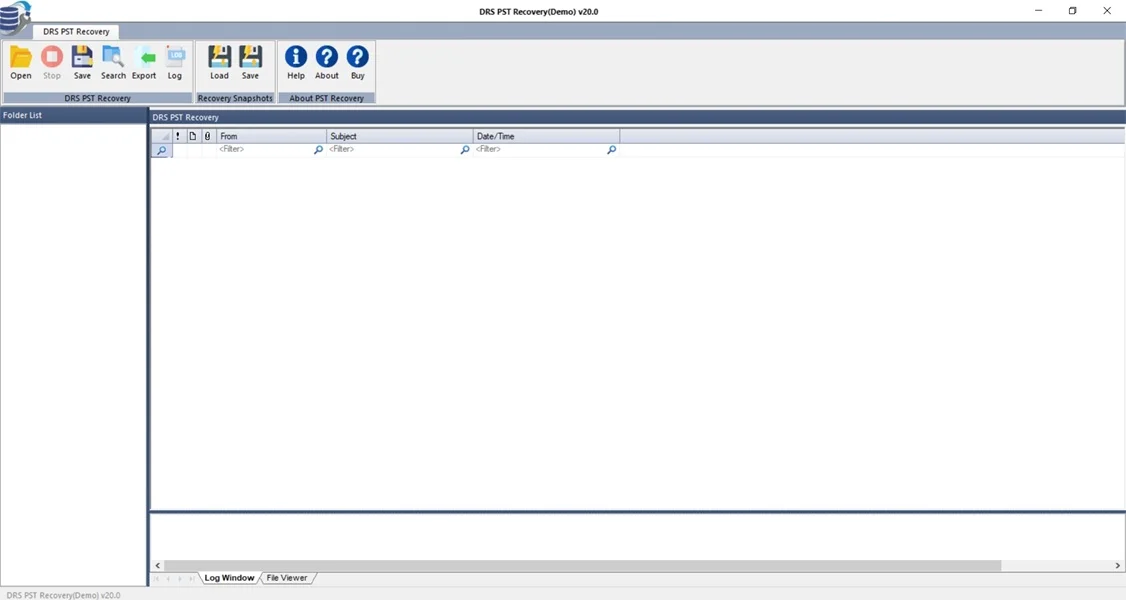 Firstly, download and install the PST Recovery Utility.