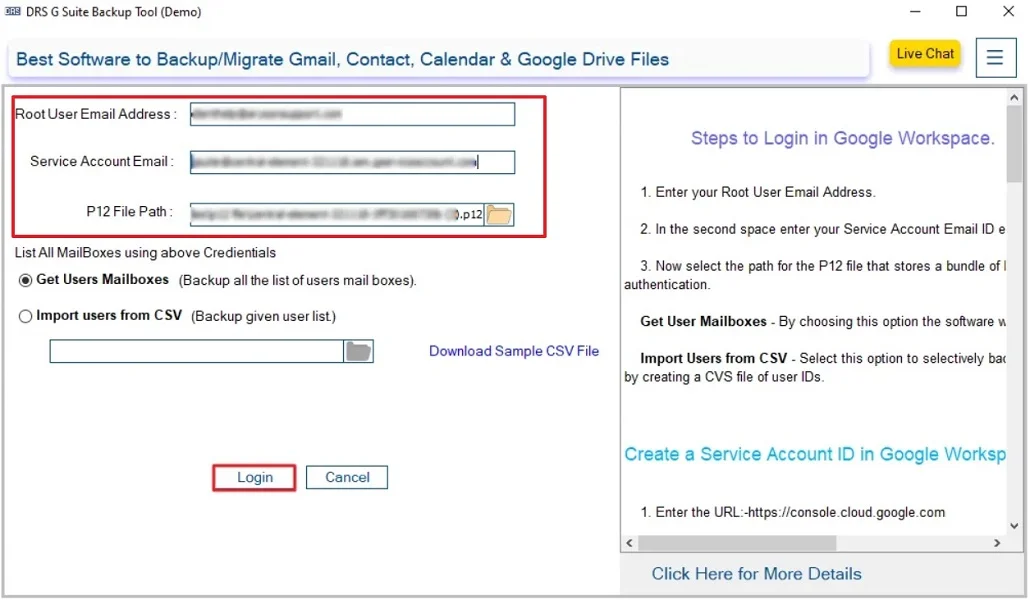Migrate from Google Workspace to Gmail