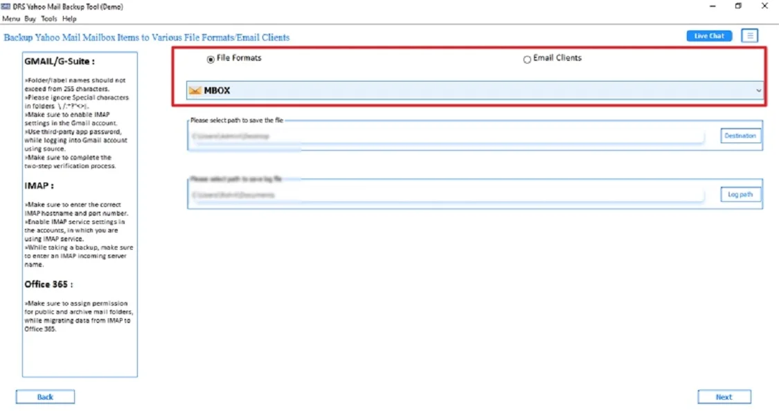 import Yahoo Mail to Thunderbird
