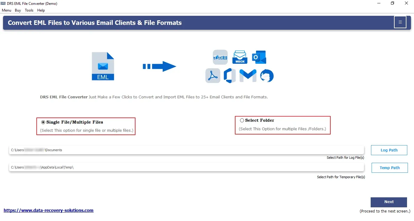 Convert EML to JPG File For Free on Mac and Windows