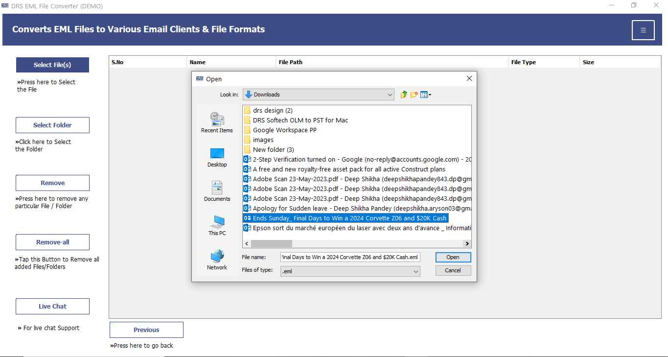 Best Method to Convert EML Files to PNG