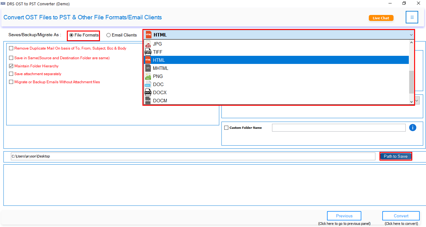 Easy Methods to Convert OST to HTML