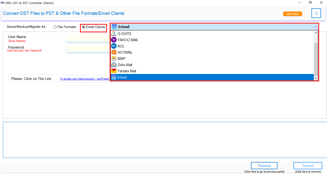Easy Methods to Import OST to iCloud Mail