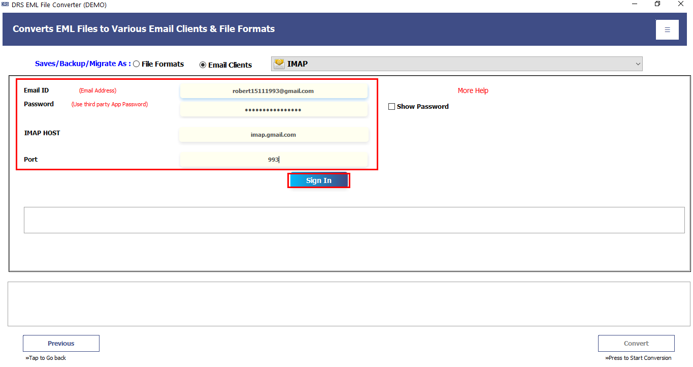 How to Import EML to IMAP?Simple Steps