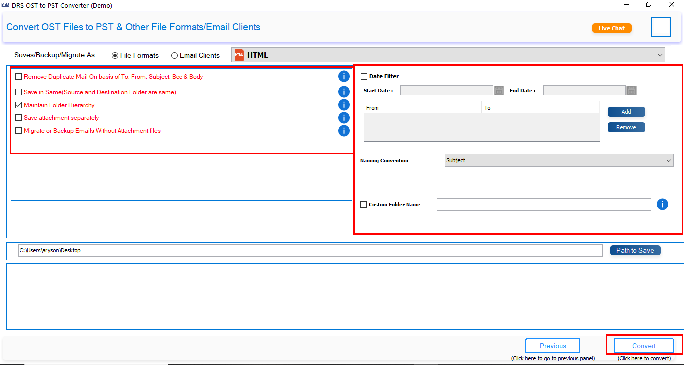 Easy Methods to Convert OST to HTML
