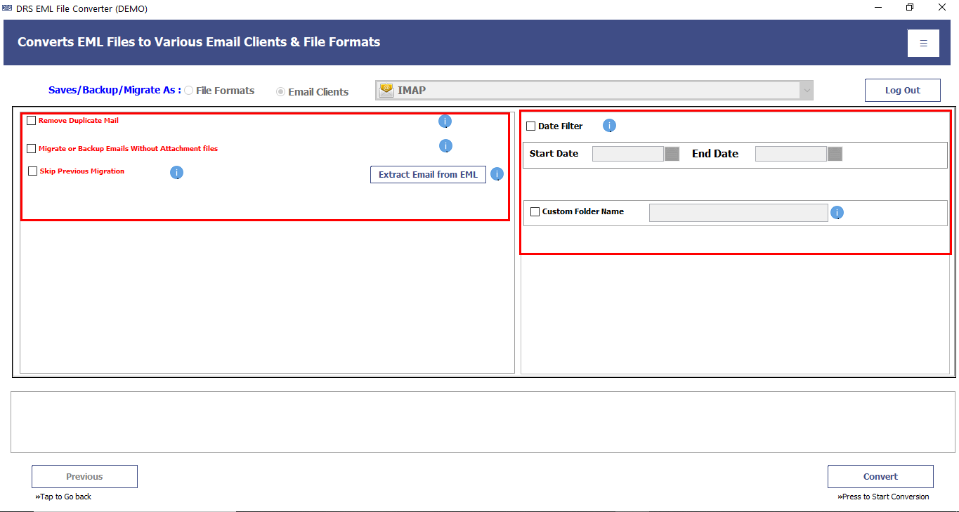 How to Import EML to IMAP?Simple Steps
