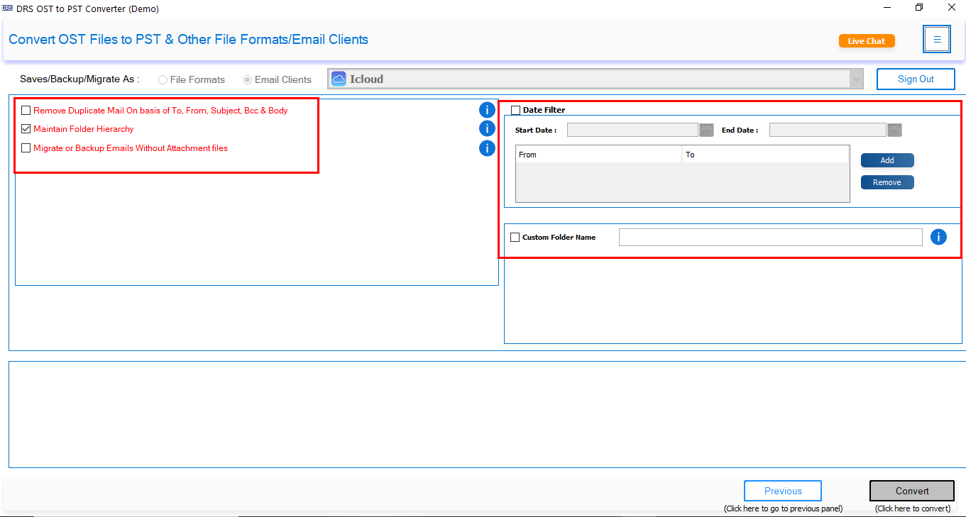 Easy Methods to Import OST to iCloud Mail