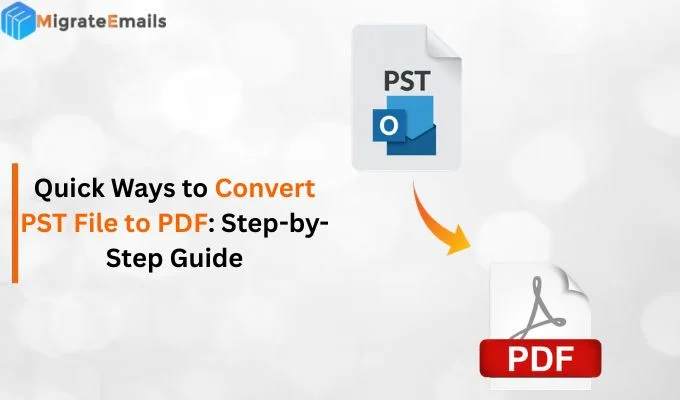 Convert PST File to PDF