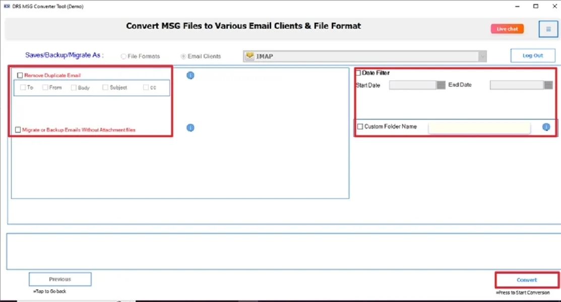 Import MSG to IMAP Server: Easy and Effective Way