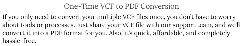 Top Methods to Convert VCF to PDF Format
