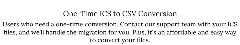 Batch Convert ICS to CSV: Quick and Trusted Solution