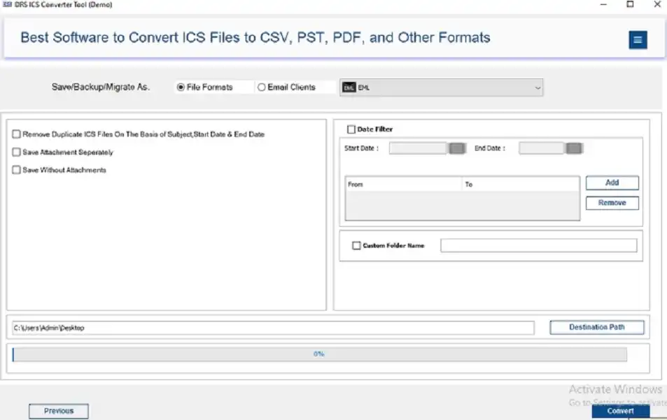 Convert ICS to EML on Windows & Mac: Step-by-Step Guide