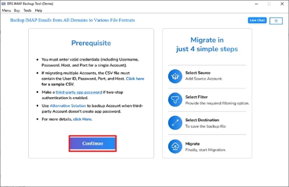 Migrate Emails from IMAP to Zoho Mail in a Few Clicks