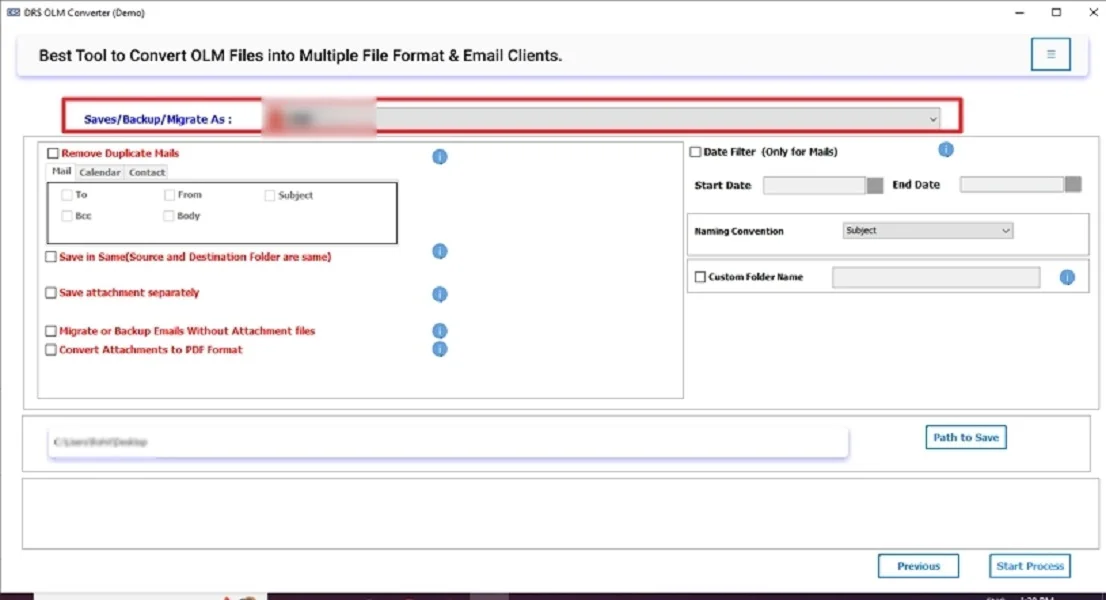 Convert OLM File to HTML