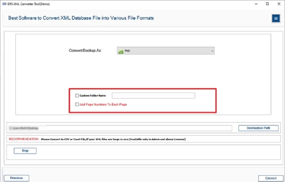 Convert XML to PNG Quickly Without Losing Any Data