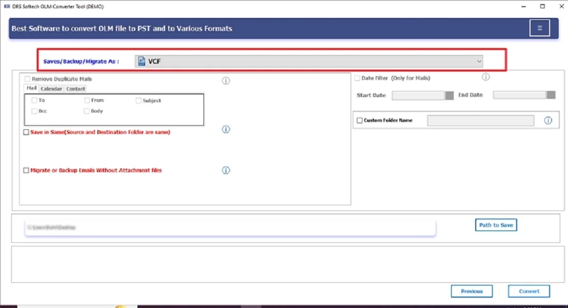 Convert OLM to VCF Safely Without Data Corruption