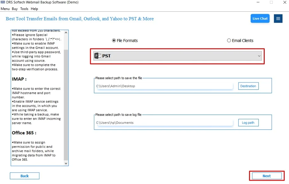 Export AOL Email Folders to Hard Drive on Mac and Windows