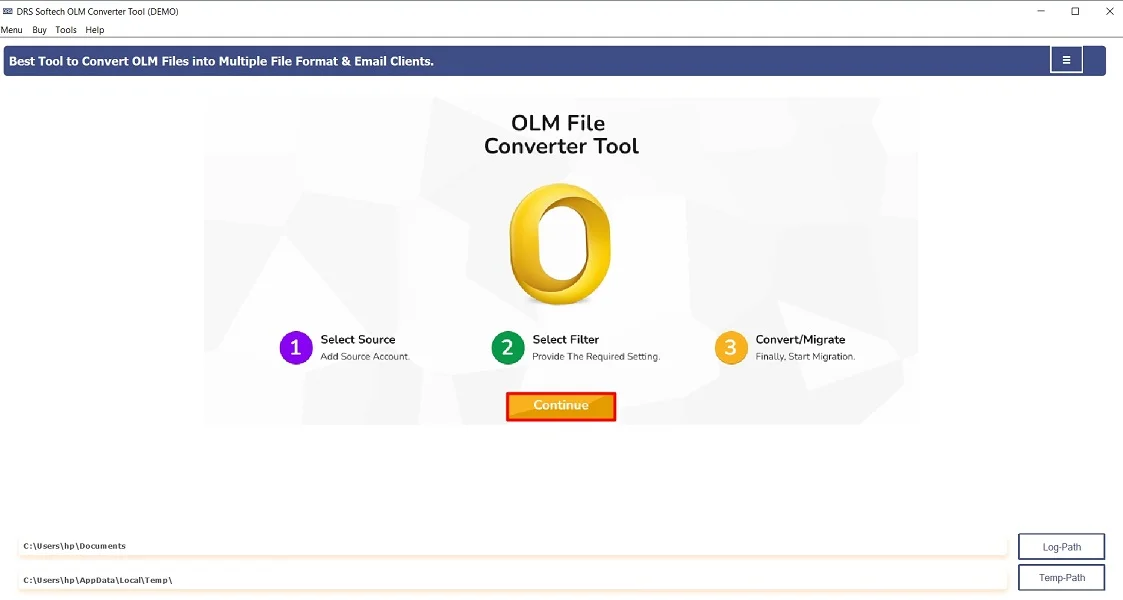 Import OLM to IMAP – Easily Transfer Emails on Windows & Mac