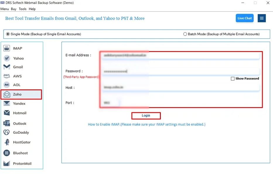 How to Migrate Zoho Mail to iCloud – Easy & Secure Method