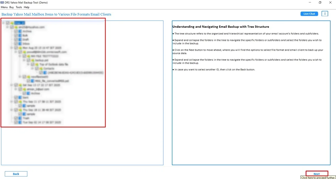 Export Yahoo Mail to MSG with Automated Utility