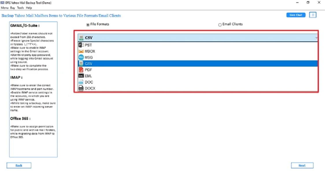 Export Yahoo to CSV Easily and Safely: Best Working Methods