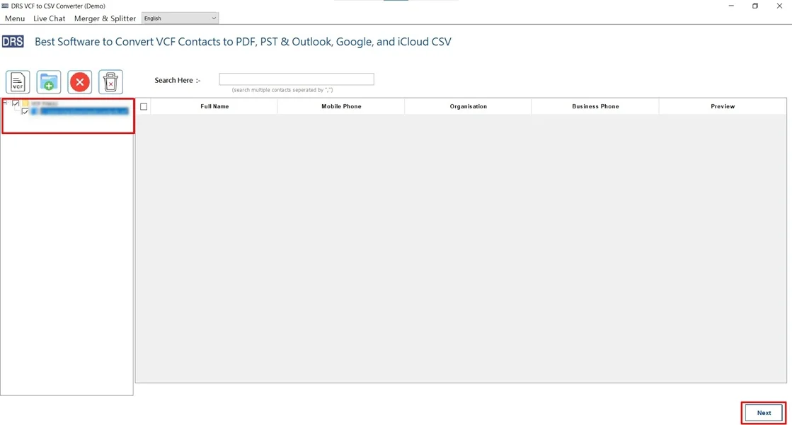  Import VCF to Google Contacts
