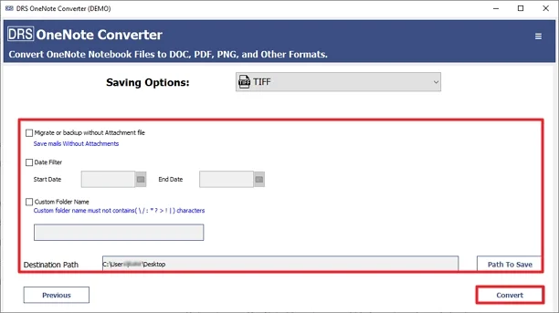 Lastly, apply advanced features and filters as per your needs. Press Convert.