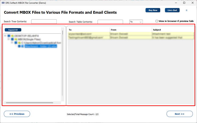 Now, simply pick the folders to include in the backup process.