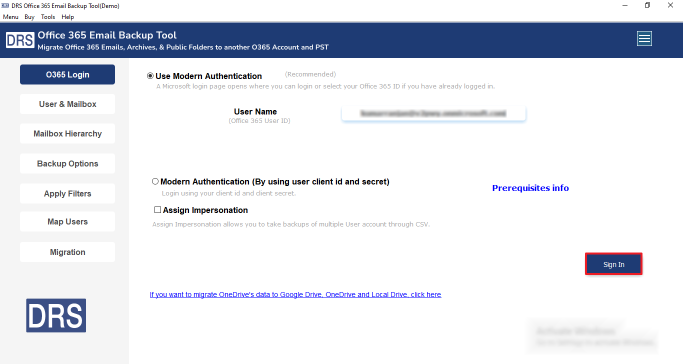 MigrateEmails Office 365 Migration Tool