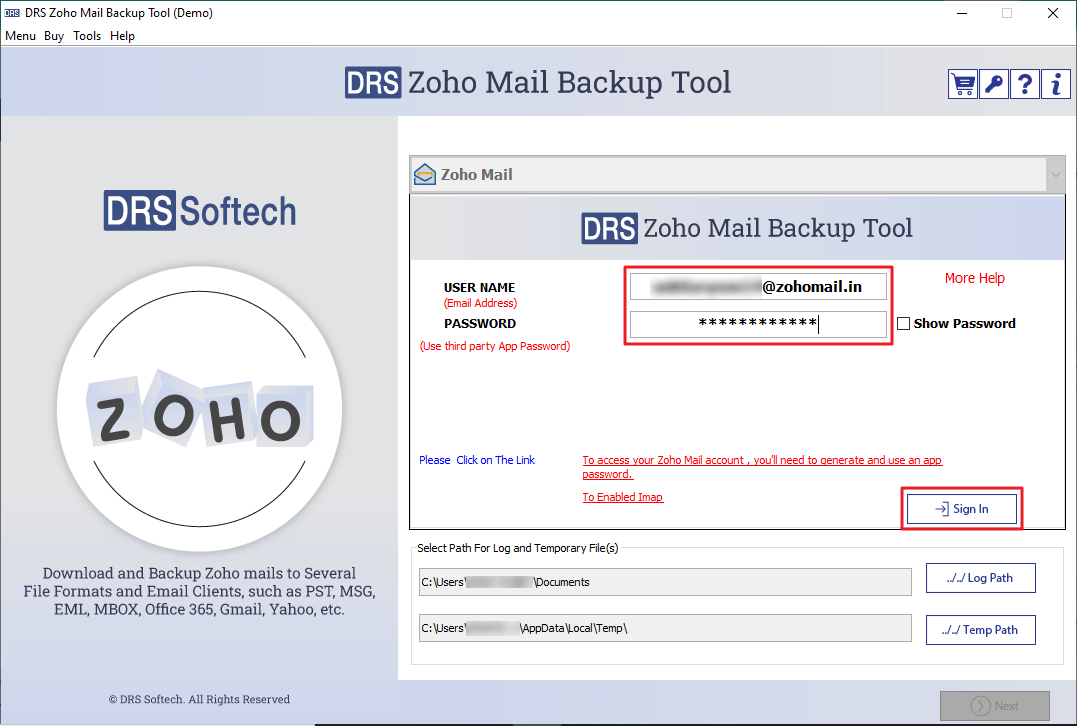 Zoho Migration Tool, Zoho Mail Migration Tool, migrate Zoho mail to office 365, migrate email from Zoho to Gmail, Zoho migration wizard